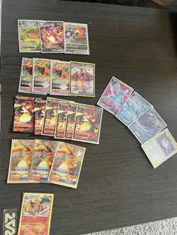 Pokemon TCG Lot of 45 Cards Near Mint - Image 1