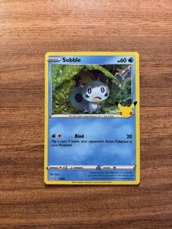 💎Sobble - 24/25 - Holo - McDonalds 2021 - 25th Anniversary - Pokemon Card NM - Image 1