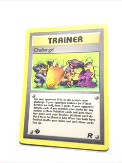CHALLENGE! - 74/82 - 1st Edition Team Rocket - Pokemon Card - LP - Image 1