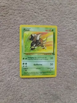 Pinsir - 25/64 - Pokemon Jungle Unlimited Rare Card WOTC NM - Image 1