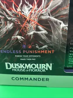 Magic The Gathering Endless Punishment Commander Deck New Factory Sealed - Image 2