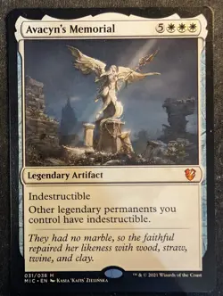 Avacyn's Memorial - Innistrad: Midnight Hunt Commander (MTG) - Image 1