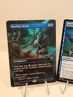 Blue Innistrad Remastered Lot of 3 MTG Rare Rooftop Storm & Hullbreaker NM/M INR - Image 3