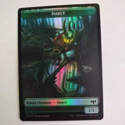 Insect Token | MTG | VOW | 013/021 | FOIL | TOKEN | Same Day Shipping! - Image 1