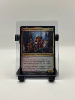 MTG, Kraven, Proud Predator 132 NM Marvel's Spider-Man Regular - Image 1