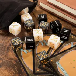 48 Pieces MTG Counter Token Dice Counters Marble Keyword Counters life Counte... - Image 5