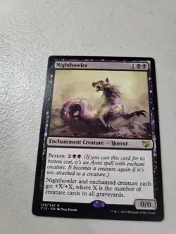 1x MTG Magic the Gathering Nighthowler (129/392) Commander 2015 LP Free Shipping - Image 1