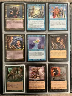 MTG Collection Lot Magic The Gathering Foil Rare binder - Image 2