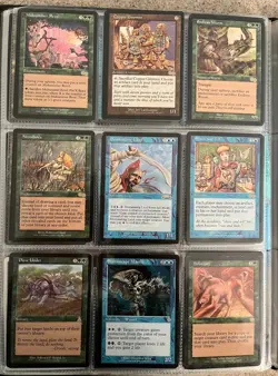 MTG Collection Lot Magic The Gathering Foil Rare binder - Image 3