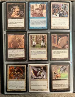 MTG Collection Lot Magic The Gathering Foil Rare binder - Image 4