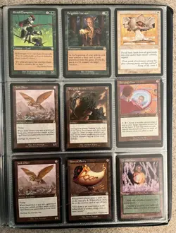MTG Collection Lot Magic The Gathering Foil Rare binder - Image 5