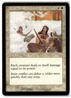 MTG Wave of Reckoning - Mercadian Masques Heavily Played English - Image 1
