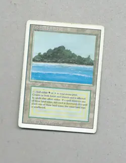 MTG Tropical Island Revised Edition Dual Land - Image 1