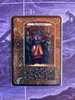 Sir Morien Gilded Curio NM/M Unique Sorcery Contested Realm Arthurian Legends - Image 1