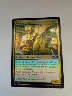 Conclave Mentor Core Set 2021 Foil MTG - Image 1