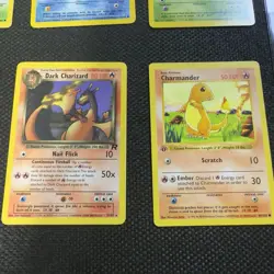 Pokemon TCG Mix Of Base Set Fossil Jungle Lot Of 12 Cards - Image 2