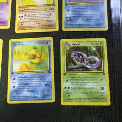 Pokemon TCG Mix Of Base Set Fossil Jungle Lot Of 12 Cards - Image 4