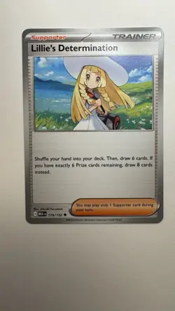 3 Lillie’s Determination Cards. 2 Regular, 1 Holo. Pokemon Mega Evolution - Image 4