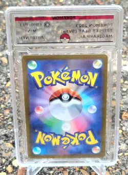 2023 Pokemon SV1a JP Magikarp Art Rare 80/73 Mint Slabbed - Image 2