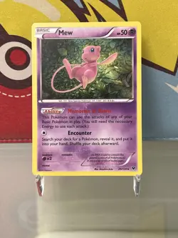 Pokemon TCG • 2016 • Mew 29/124 • Holo Rare • XY Fates Collide • Near Mint - Image 1