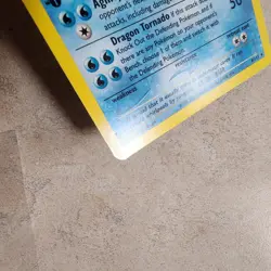 2000 Pokemon Neo Genesis 1st Edition Kingdra Holo #8/111 Swirl - Image 3