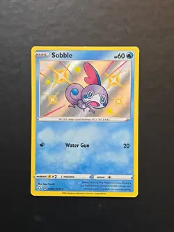 Pokemon Shining Fates Sobble Shiny Rare SV025/SV122 NM - Image 1