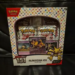 Pokemon TCG 151 Alakazem ex Collection Box Brand New & Sealed - Image 1