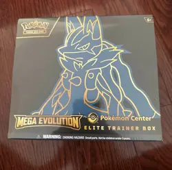 Pokemon TCG: Mega Evolution Pokemon Center Elite Trainer Box (Mega Lucario) - Image 1