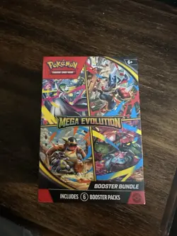 Pokemon Mega Evolution TCG PKC ETBs, Booster Bundle Box - Image 1