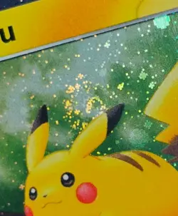 Pokemon Pikachu Holo Advent Calendar 2025 025/165 NM Nice Swirl In Background! - Image 2