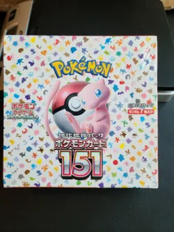Pokemon 151 Japanese Booster Box Factory Sealed US seller With Shrink READ - Image 1
