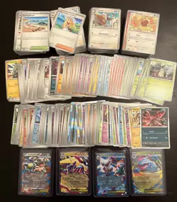 Mega Evolutions Bulk Pokemon TCG 600+ Lot - Regular - Holo - Reverse Holo - 4 ex - Image 1
