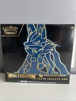 Pokemon Tcg Mega Evolution Pokemon Center Elite Trainer Box Mega Lucario PC ETB - Image 1