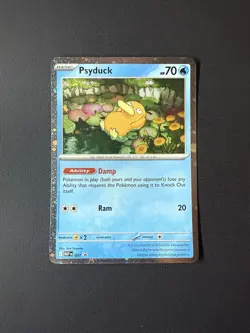 Pokemon TCG Psyduck MEP 007 Mega Evolution 3 Pack Blister Promo Mega Evolutions - Image 1