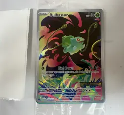 2025 Pokemon Mega Evolutions Bulbasaur 133/132 STAMPED PROMO BOX Sealed IR - Image 1