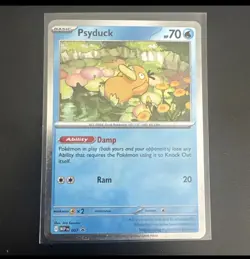Pokemon TCG Psyduck MEP 007 Mega Evolution Blister Promo - Image 2