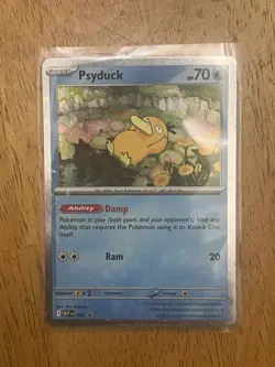 Psyduck 007 Black Star Promo Mega Evolution Pokemon TCG NM-Mint - Image 1