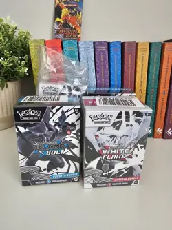 Pokemon TCG: Scarlet & Violet Black Bolt & White Flare Booster Bundle - Image 1