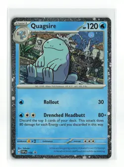 QUAGSIRE SVP 156 COSMOS HOLO POKEMON TCG NM - Image 1