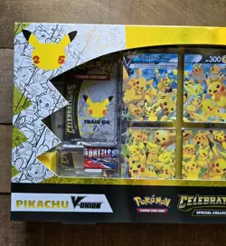 Pokemon Celebrations Pikachu V-Union Collection 25th Anniversary Box - Image 2