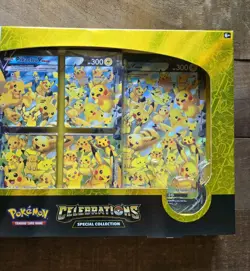 Pokemon Celebrations Pikachu V-Union Collection 25th Anniversary Box - Image 3