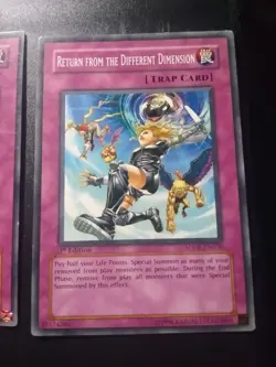 Yu-Gi-Oh - Return From The Different Dimension Full Playset SDDE 1st Ed - Image 2
