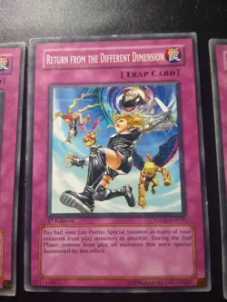 Yu-Gi-Oh - Return From The Different Dimension Full Playset SDDE 1st Ed - Image 3