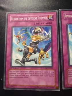 Yu-Gi-Oh - Return From The Different Dimension Full Playset SDDE 1st Ed - Image 4