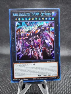 Yugioh! Super Starslayer TY-PHON Sky Crisis - RA04-EN072 - Secret Rare - Image 1