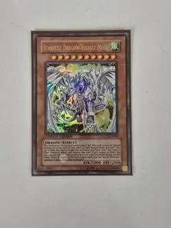 Yugioh Stardust Dragon/Assault Mode DPCT-EN003 Ultra Rare Limited Edition NM - Image 1