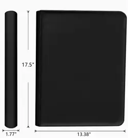 16 Pocket Card Binder, 1000+ Premium Zip Trading Card Binder, Double Sided Po... - Image 5