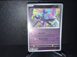 Xerneas 064 2025 Pokemon Mega Evolution Reverse Holo Rare Card NM+ - Image 1