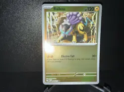 Raikou 048 2025 Pokemon Mega Evolution Reverse Holo Rare Card NM+ - Image 1