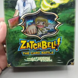 ZatchBell! The Card Battle Gathering Storm Imminent Destruction Deck NEW Sealed - Image 4